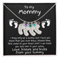 Expectant Mom Gift from the Bump Engraved Baby Feet Birthstone Charm Necklace