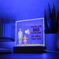 Gift for Dad You're the Dad Everyone Wishes They Had Acrylic Plaque