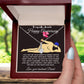 Gift for Soulmate - Not Your Knight in Shining Armor - Pendant Necklace