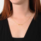Happy Easter Personalized Name Necklace