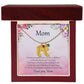 Gift for Mother Custom Baby Feet Birthstone Engraved Necklace