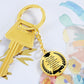 Graduation Keepsake Circle Engraved Keychain